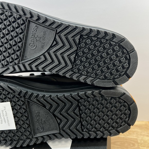 Converse Malden Street Boots M11/W13 Mid Leather Brown Truffle Waterproof - Picture 9 of 12